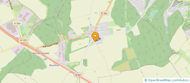 localisation de l'entreprise SOCIETE CIVILE IMMOBILIERE DE CONSTRUCTION-VENTE LA LIBERTE  TIERCELET