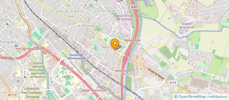 localisation de l'entreprise SOCIETE CIVILE IMMOBILIERE DE CONSTRUCTION-VENTE LES JARDINS D'AUNIS à TOULOUSE