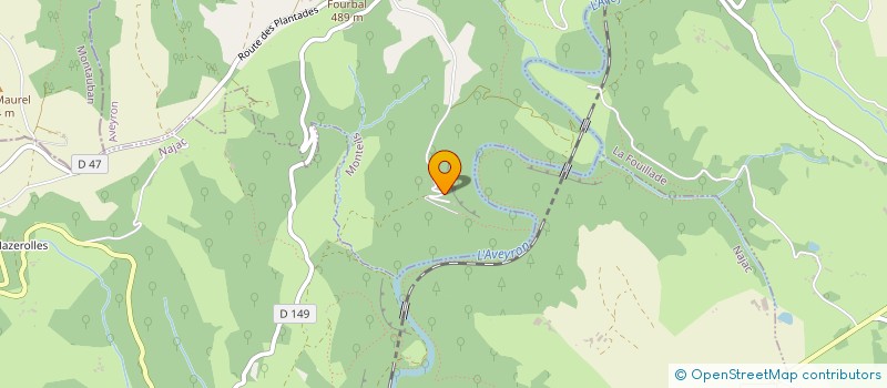 localisation de l'entreprise SOCIETE CIVILE IMMOBILIERE DE COURBIERES  MONTEILS