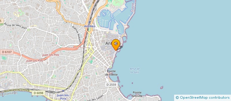 localisation de l'entreprise SOCIETE CIVILE IMMOBILIERE DE DOUARNENEZ à ANTIBES