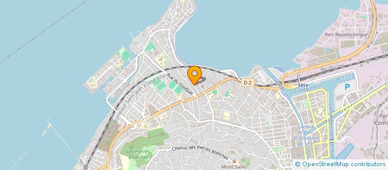 localisation de l'entreprise SOCIETE CIVILE IMMOBILIERE DE GAIETTE  SETE