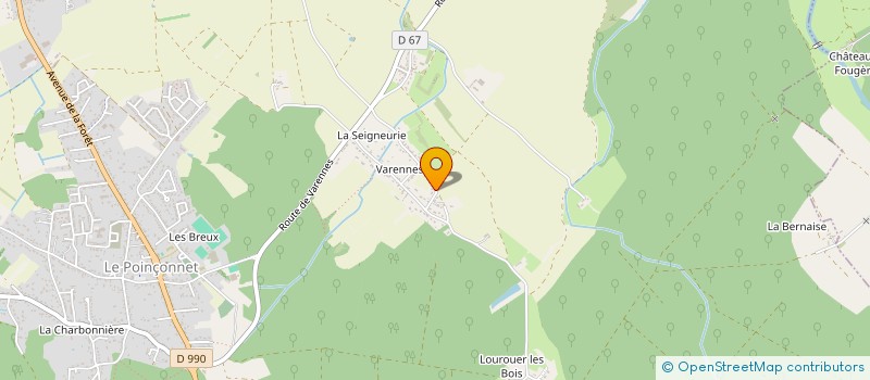 localisation de l'entreprise SOCIETE CIVILE IMMOBILIERE DE GESTION DE PATRIMOINE ATOUT à LE POINCONNET