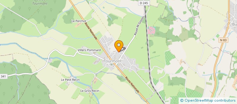 localisation de l'entreprise SOCIETE CIVILE IMMOBILIERE DE L'ABERGEMENT  ABERGEMENT-LE-PETIT