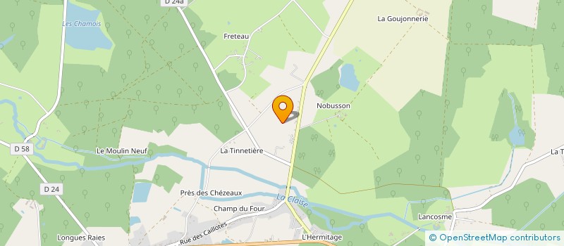 localisation de l'entreprise SOCIETE CIVILE IMMOBILIERE DE L'ARCADE à VENDOEUVRES