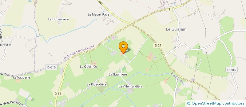 localisation de l'entreprise SOCIETE CIVILE IMMOBILIERE DE L'EGLISE  HAMBYE