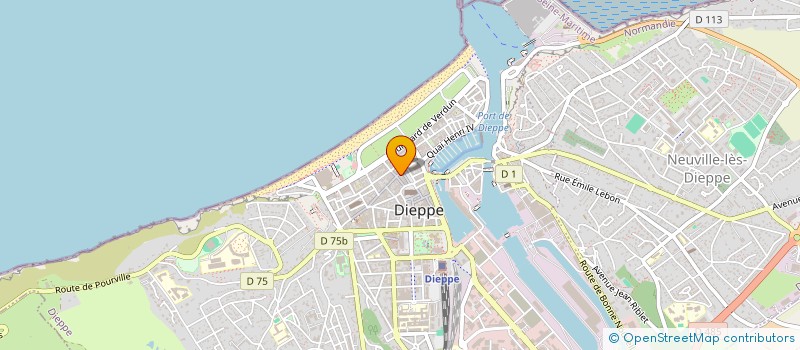 localisation de l'entreprise SOCIETE CIVILE IMMOBILIERE DE L'EPINETTE  DIEPPE