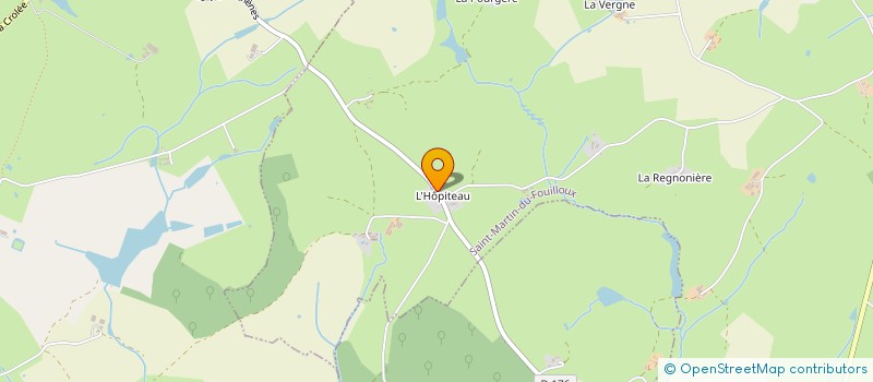 localisation de l'entreprise SOCIETE CIVILE IMMOBILIERE DE L HOPITEAU  SAINT-MARTIN-DU-FOUILLOUX