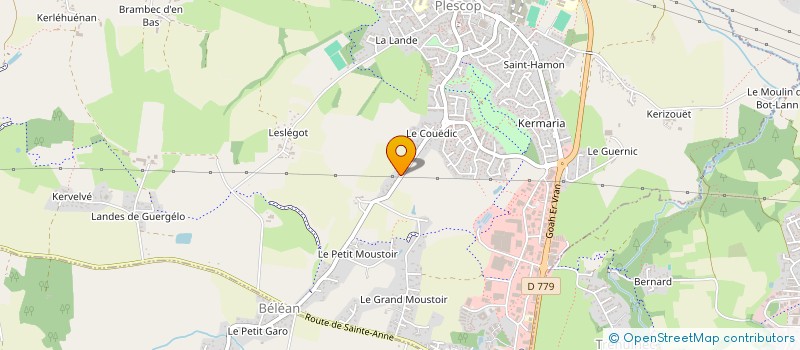 localisation de l'entreprise SOCIETE CIVILE IMMOBILIERE DE L'IMPASSE HEMINGWAY  PLESCOP