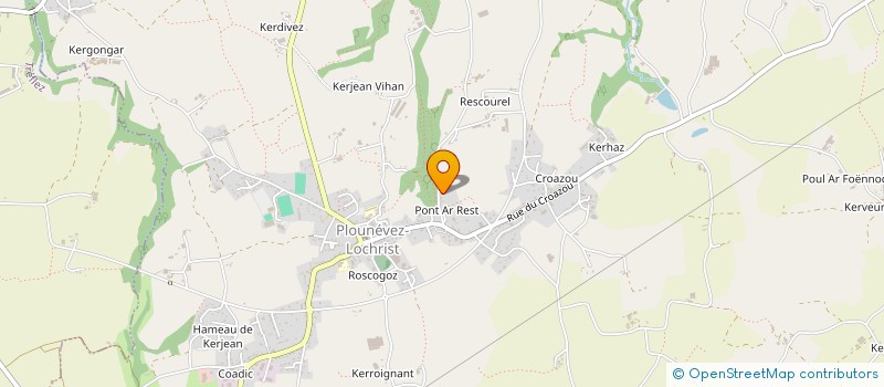 localisation de l'entreprise SOCIETE CIVILE IMMOBILIERE DE L'IROISE  PLOUNEVEZ-LOCHRIST