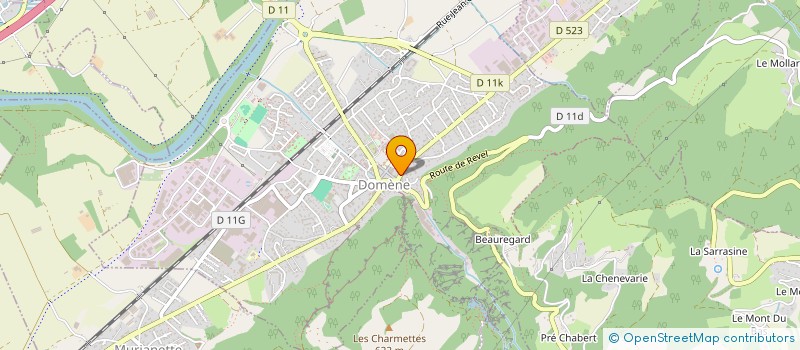 localisation de l'entreprise SOCIETE CIVILE IMMOBILIERE DE L'OFFICE  DOMENE