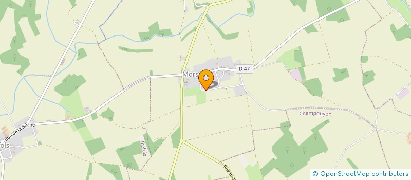 localisation de l'entreprise SOCIETE CIVILE IMMOBILIERE DE L OLIVIER  MORSAINS