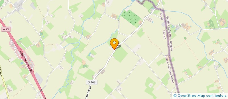 localisation de l'entreprise SOCIETE CIVILE IMMOBILIERE DE LA BECQUE  STEENVOORDE