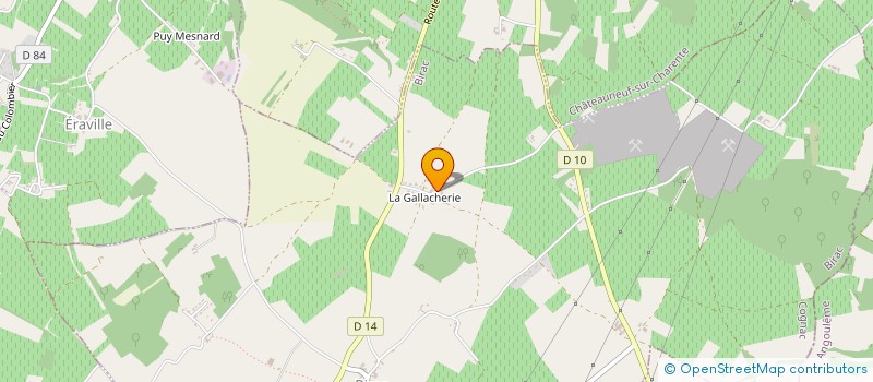 localisation de l'entreprise SOCIETE CIVILE IMMOBILIERE DE LA CANARDIERE à BIRAC