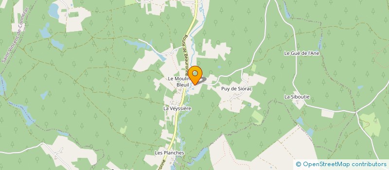 localisation de l'entreprise SOCIETE CIVILE IMMOBILIERE DE LA CHARMILLE  SCI DE LA CHARMILLE  NEUVIC