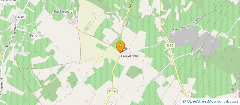 localisation de l'entreprise SOCIETE CIVILE IMMOBILIERE DE LA CHAUME à BELLEVIGNE