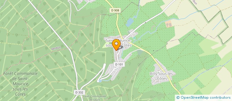 localisation de l'entreprise SOCIETE CIVILE IMMOBILIERE DE LA CROUEE à SAINT-MAURICE-SOUS-LES-COTES