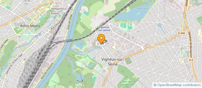 localisation de l'entreprise SOCIETE CIVILE IMMOBILIERE DE LA FERME à VIGNEUX-SUR-SEINE