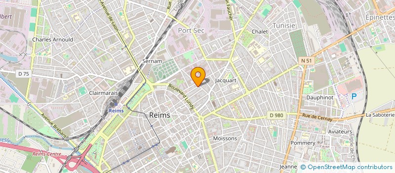 localisation de l'entreprise SOCIETE CIVILE IMMOBILIERE DE LA FERTOISE  BASSEVELLE