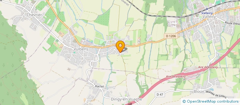 localisation de l'entreprise SOCIETE CIVILE IMMOBILIERE DE LA FONTAINE  VULBENS