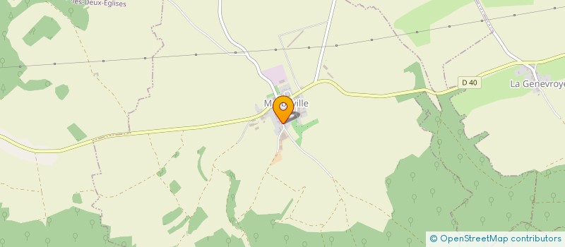 localisation de l'entreprise SOCIETE CIVILE IMMOBILIERE DE LA FORET à MARBEVILLE