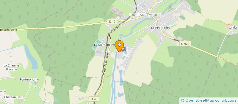 localisation de l'entreprise SOCIETE CIVILE IMMOBILIERE DE LA FORGE  MARSEILLES-LES-AUBIGNY