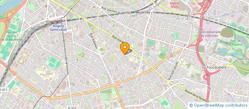 localisation de l'entreprise SOCIETE CIVILE IMMOBILIERE DE LA FOUEE à ANGERS
