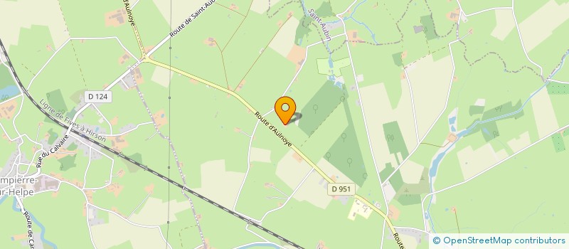 localisation de l'entreprise SOCIETE CIVILE IMMOBILIERE DE LA GRANGE DE SAINT HILAIRE EN ABREGE SCI DE LA GRANDE DE SAINT HILAIRE à SAINT-HILAIRE-SUR-HELPE