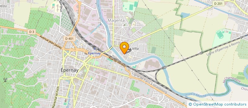 localisation de l'entreprise SOCIETE CIVILE IMMOBILIERE DE LA LIBERTE à EPERNAY