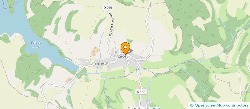 localisation de l'entreprise SOCIETE CIVILE IMMOBILIERE DE LA LIEZ à LECEY