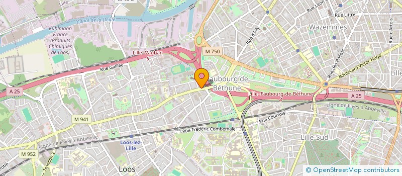localisation de l'entreprise SOCIETE CIVILE IMMOBILIERE DE LA MARE ET PAR ABREVIATION SCI DE LA MARE à LILLE
