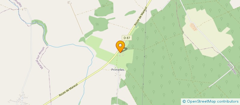 localisation de l'entreprise SOCIETE CIVILE IMMOBILIERE DE LA MOTHE TURLIN  PRIMELLES