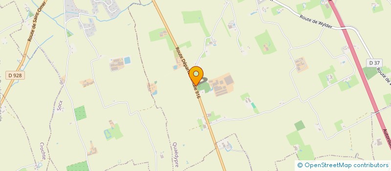 localisation de l'entreprise SOCIETE CIVILE IMMOBILIERE DE LA PETITE CHAPELLE  QUAEDYPRE