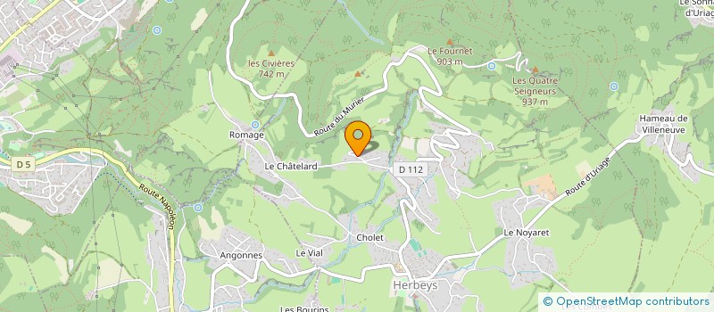 localisation de l'entreprise SOCIETE CIVILE IMMOBILIERE DE LA PETITE COMMANDERIE  HERBEYS