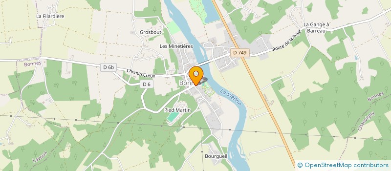 localisation de l'entreprise SOCIETE CIVILE IMMOBILIERE DE LA PISTOLETTERIE à BONNES
