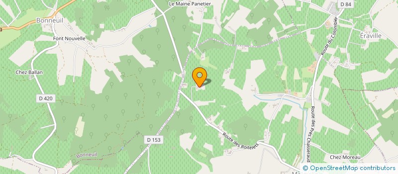 localisation de l'entreprise SOCIETE CIVILE IMMOBILIERE DE LA RAMBAUDIE à BELLEVIGNE