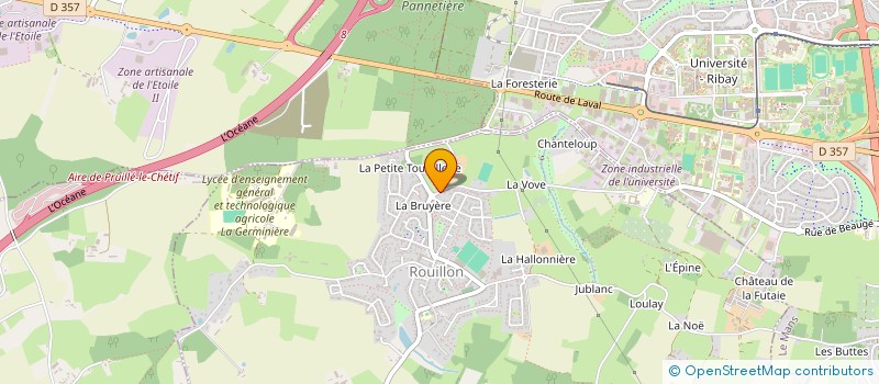 localisation de l'entreprise SOCIETE CIVILE IMMOBILIERE DE LA RATERIE D'ALLONNES  ALLONNES