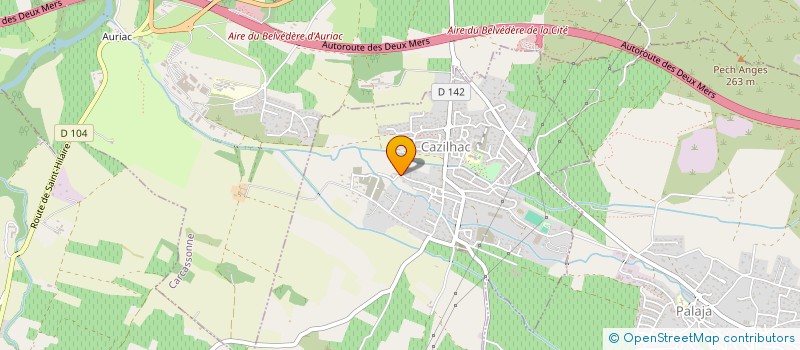 localisation de l'entreprise SOCIETE CIVILE IMMOBILIERE DE LA ROQUE à CAZILHAC