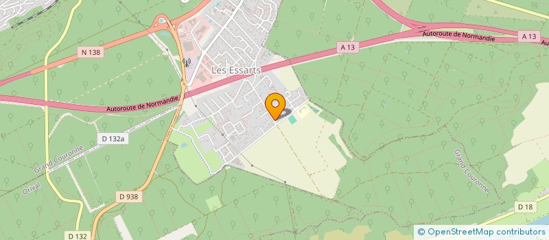 localisation de l'entreprise SOCIETE CIVILE IMMOBILIERE DE LA RUE DE PARIS  GRAND-COURONNE