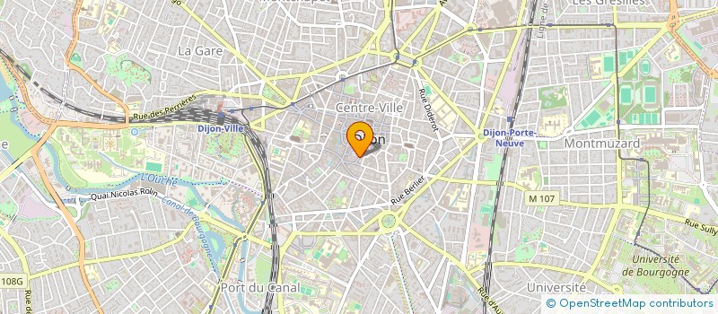 localisation de l'entreprise SOCIETE CIVILE IMMOBILIERE DE LA RUE DES GODRANS à DIJON