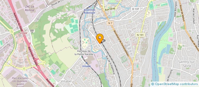 localisation de l'entreprise SOCIETE CIVILE IMMOBILIERE DE LA RUE SAINT SPIRE à CORBEIL-ESSONNES