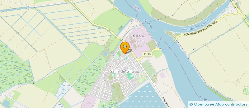 localisation de l'entreprise SOCIETE CIVILE IMMOBILIERE DE LA SAGETTE à ARLES