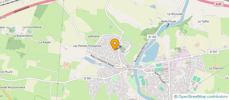 localisation de l'entreprise SOCIETE CIVILE IMMOBILIERE DE LA SENELLE  CHANGE