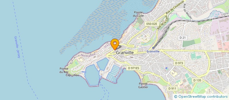 localisation de l'entreprise SOCIETE CIVILE IMMOBILIERE DE LA SOULARDIERE à GRANVILLE