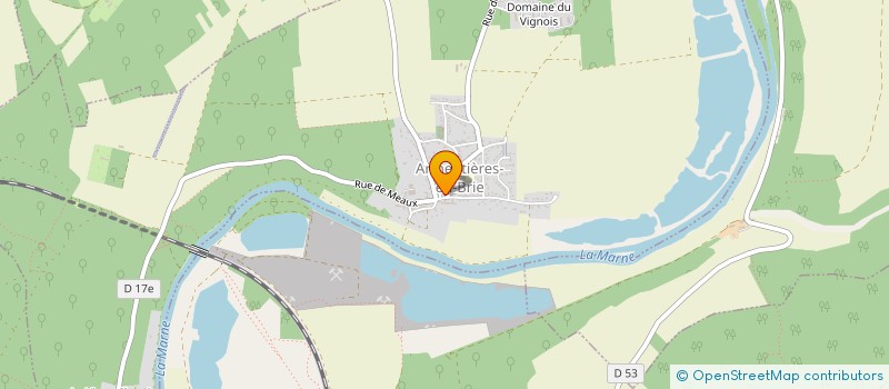 localisation de l'entreprise SOCIETE CIVILE IMMOBILIERE DE LA TONNELLERIE  ARMENTIERES-EN-BRIE