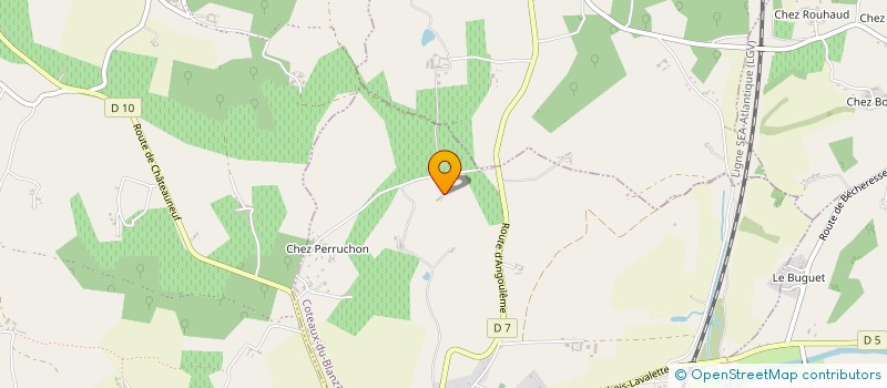 localisation de l'entreprise SOCIETE CIVILE IMMOBILIERE DE LA TUILERIE à PERIGNAC