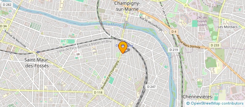 localisation de l'entreprise SOCIETE CIVILE IMMOBILIERE DE LA VACHELLERIE à SAINT-MAUR-DES-FOSSES