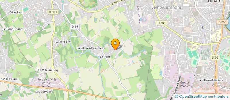 localisation de l'entreprise SOCIETE CIVILE IMMOBILIERE DE LA VILLE MIGNON  SAINT-LUNAIRE