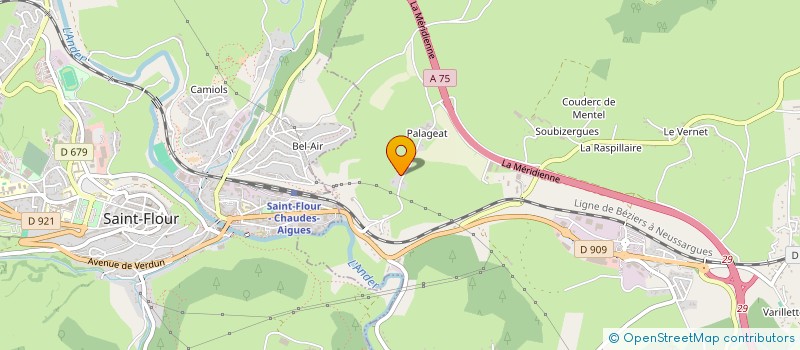localisation de l'entreprise SOCIETE CIVILE IMMOBILIERE DE LACHAUD à SAINT-GEORGES