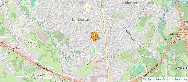 localisation de l'entreprise SOCIETE CIVILE IMMOBILIERE DE LEGE  REZE