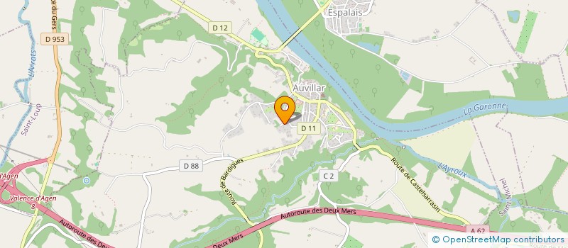 localisation de l'entreprise SOCIETE CIVILE IMMOBILIERE DE LESCALET  DUNES